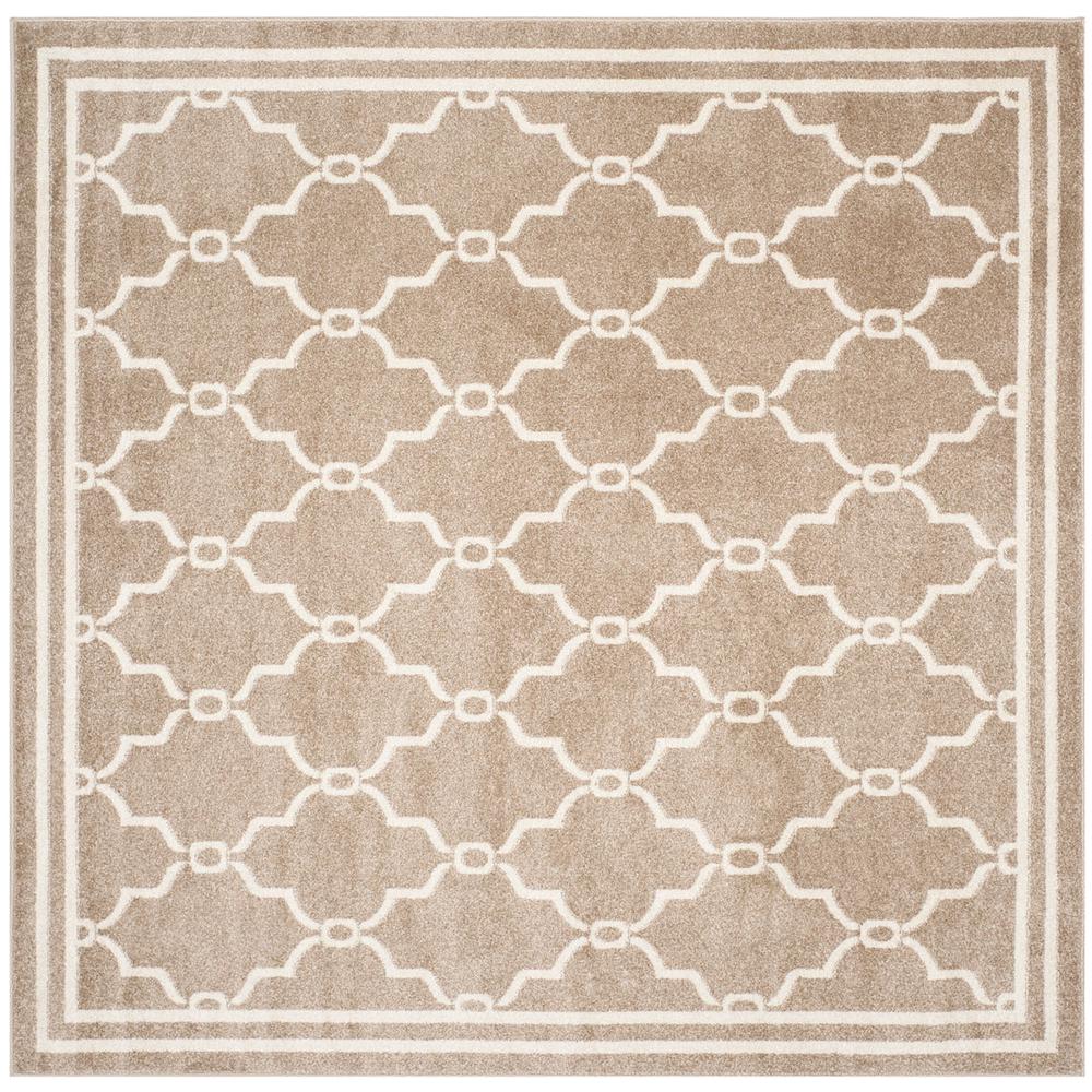 AMHERST, WHEAT / BEIGE, 5' X 5' Square, Area Rug, AMT414S-5SQ. Picture 1