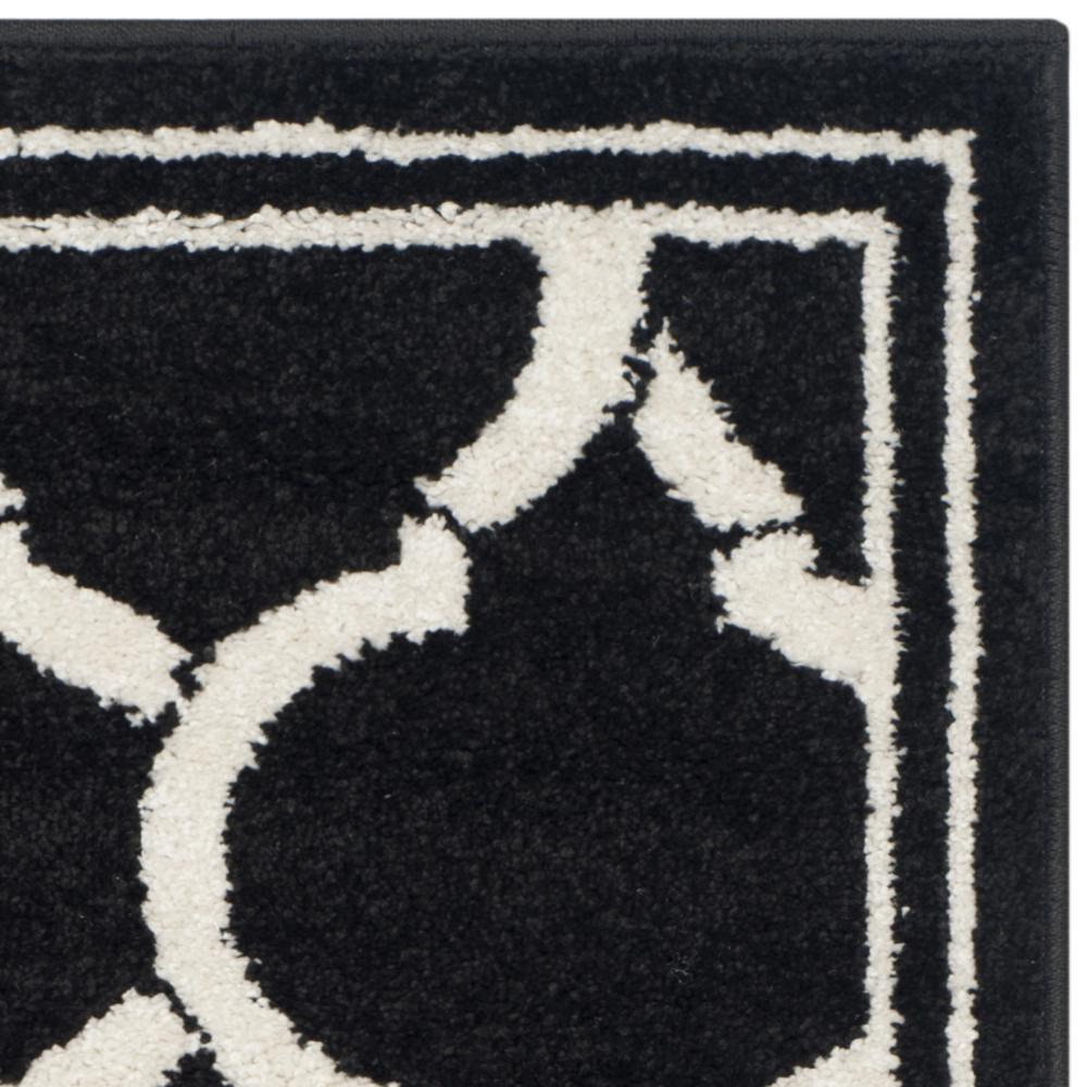 AMHERST, ANTHRACITE / IVORY, 2'-6" X 4', Area Rug, AMT415G-24. Picture 4