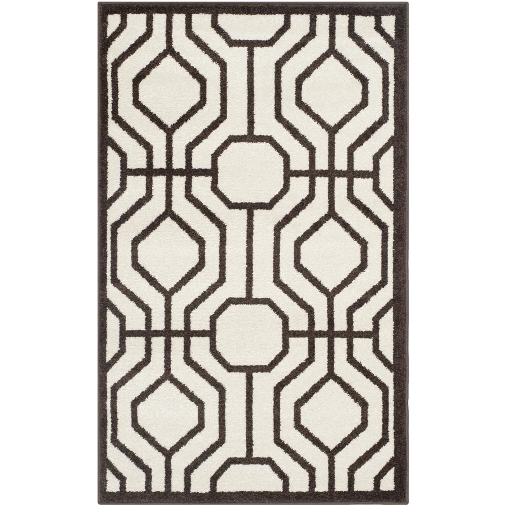 AMHERST, IVORY / BROWN, 2'-6" X 4', Area Rug. Picture 2