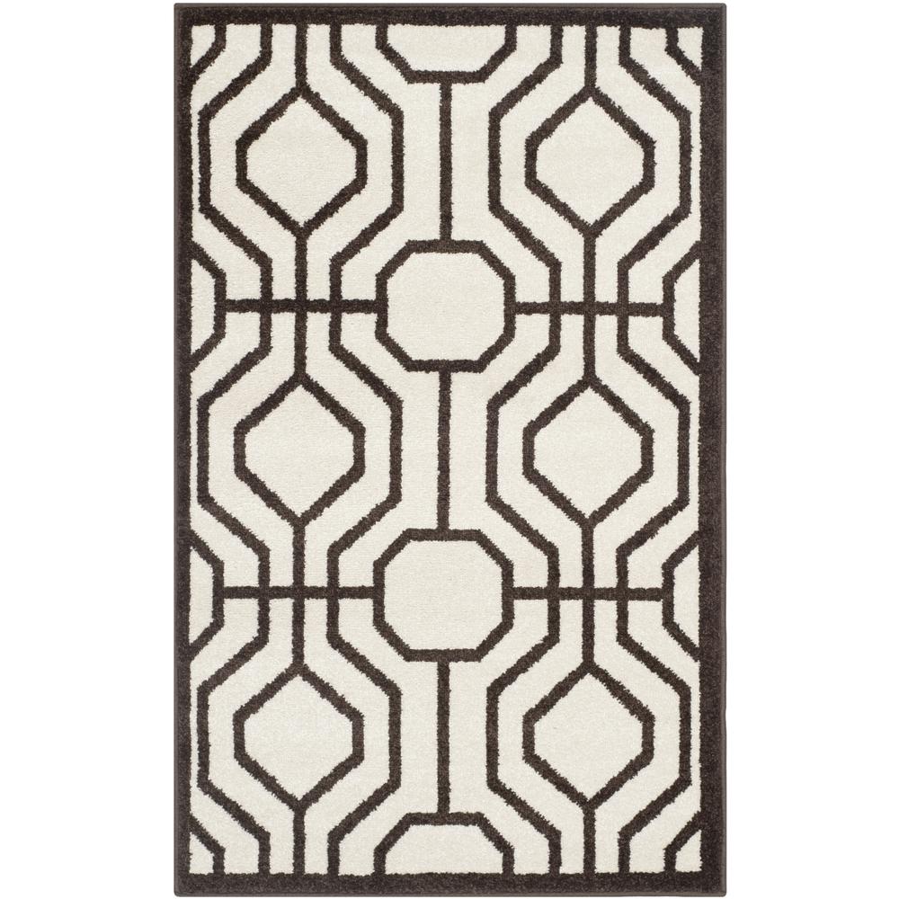 AMHERST, IVORY / BROWN, 2'-6" X 4', Area Rug. Picture 3