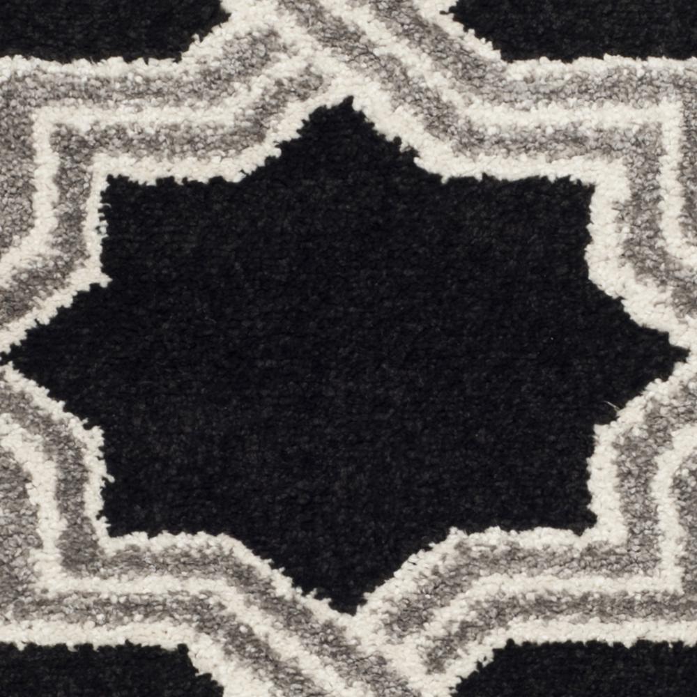 AMHERST, ANTHRACITE / GREY, 2'-6" X 4', Area Rug. Picture 2