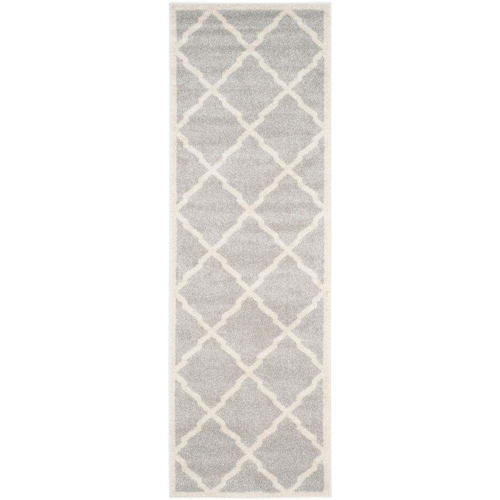 AMHERST, LIGHT GREY / BEIGE, 2'-3" X 11', Area Rug, AMT421B-211. Picture 1
