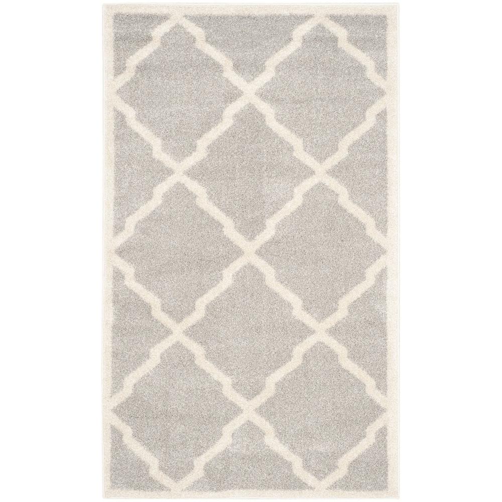 AMHERST, LIGHT GREY / BEIGE, 3' X 5', Area Rug, AMT421B-3. Picture 1