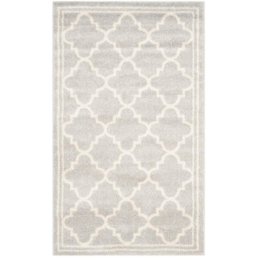 AMHERST, LIGHT GREY / BEIGE, 3' X 5', Area Rug, AMT422B-3. Picture 1