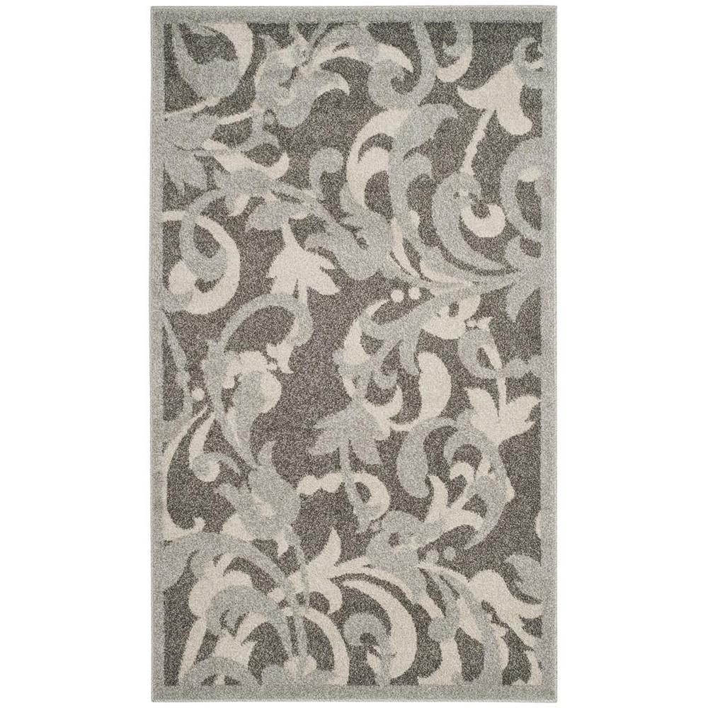 AMHERST, GREY / LIGHT GREY, 3' X 5', Area Rug, AMT428C-3. Picture 1