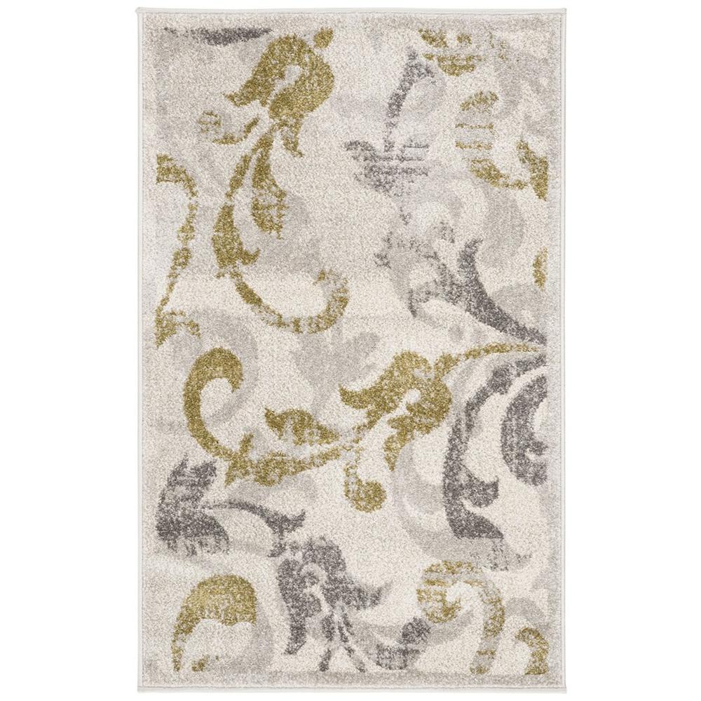 AMHERST, IVORY / LIGHT GREY, 2'-6" X 4', Area Rug, AMT428E-24. Picture 1