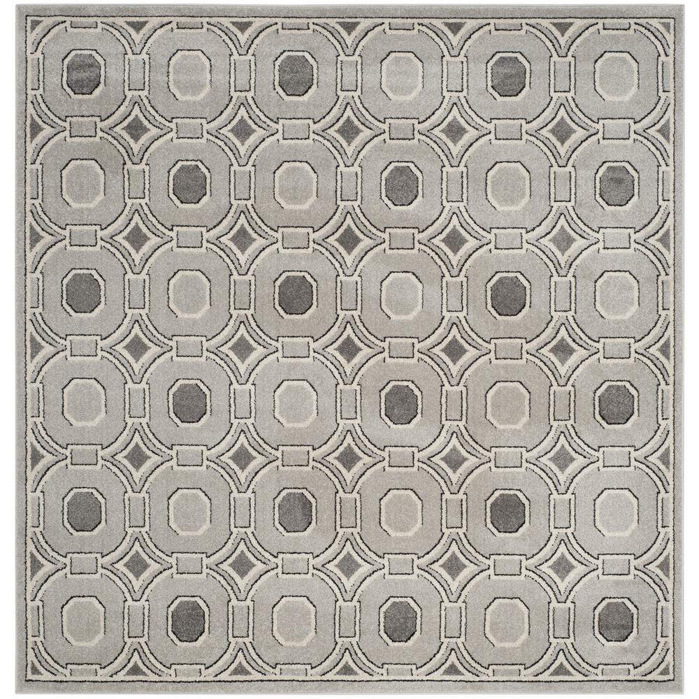 AMHERST, LIGHT GREY / IVORY, 7' X 7' Square, Area Rug, AMT431B-7SQ. Picture 1