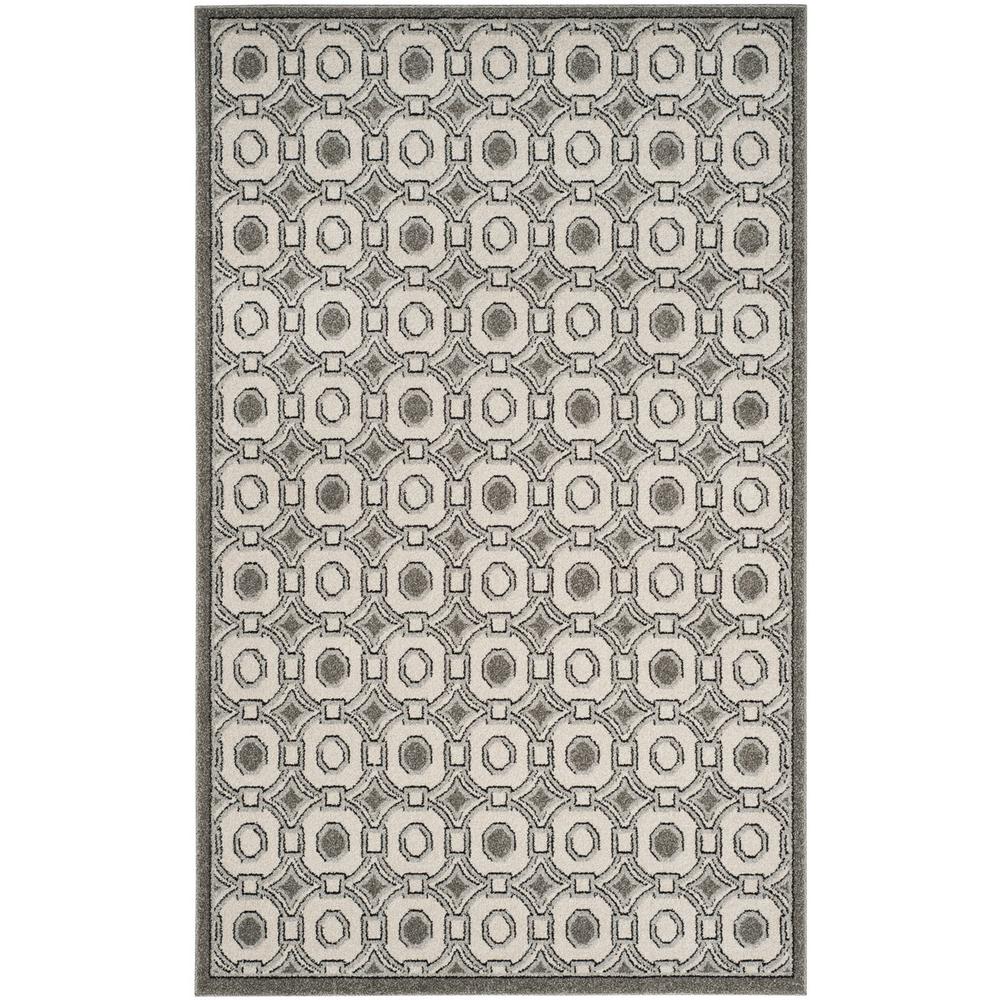 AMHERST, IVORY / GREY, 5' X 8', Area Rug, AMT431E-5. Picture 1