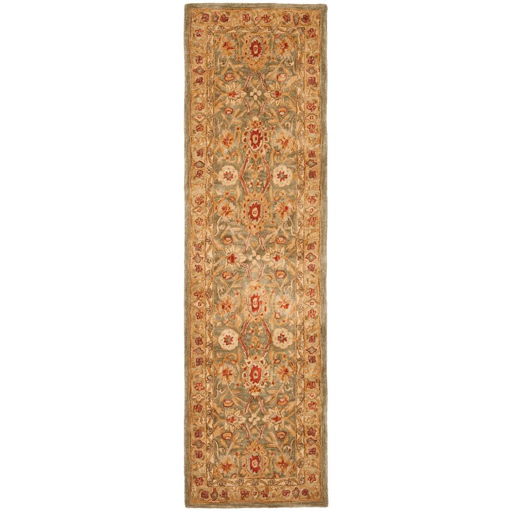 ANATOLIA, BROWN / IVORY, 2'-3" X 8', Area Rug, AN516A-28. Picture 1