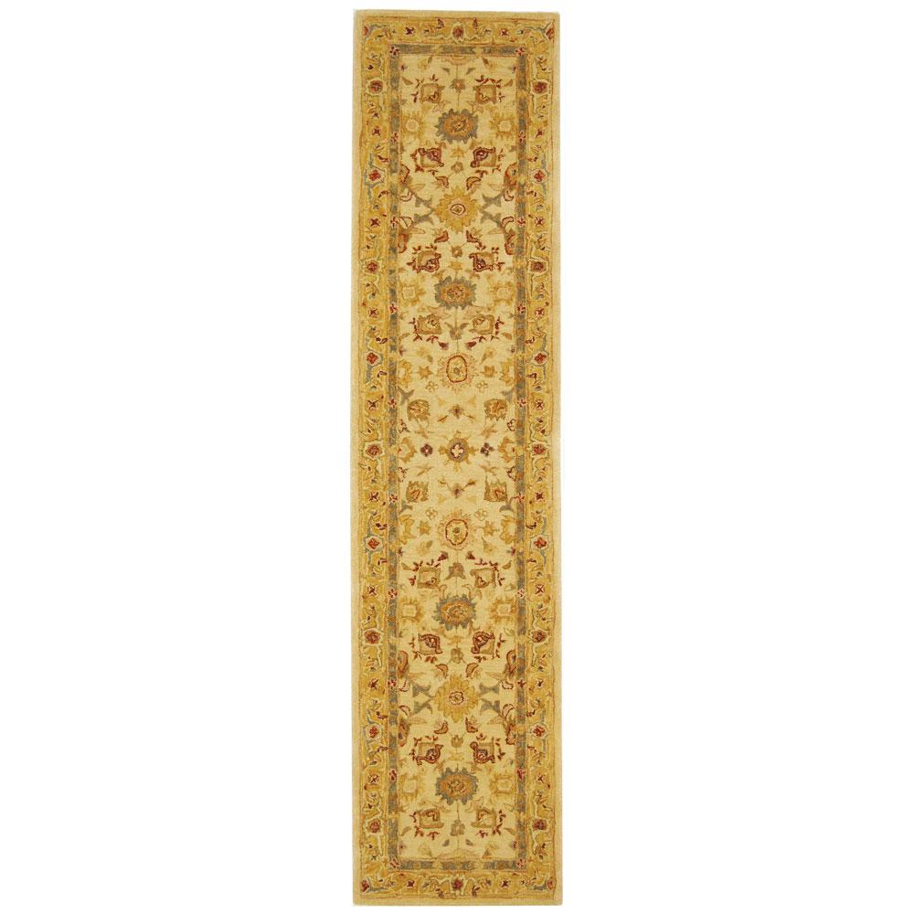 ANATOLIA, IVORY / GOLD, 2'-3" X 10', Area Rug, AN546B-210. Picture 1