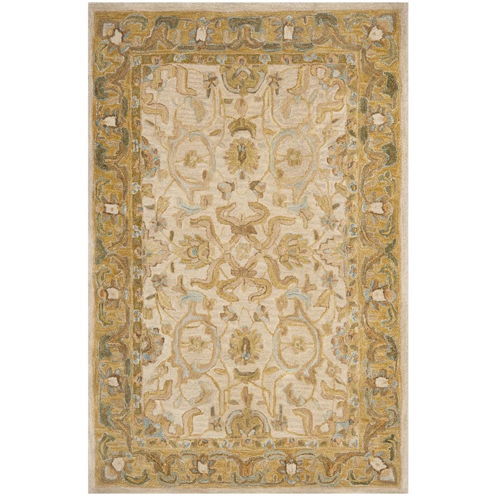 ANATOLIA, IVORY / BROWN, 3' X 5', Area Rug, AN576B-3. Picture 1