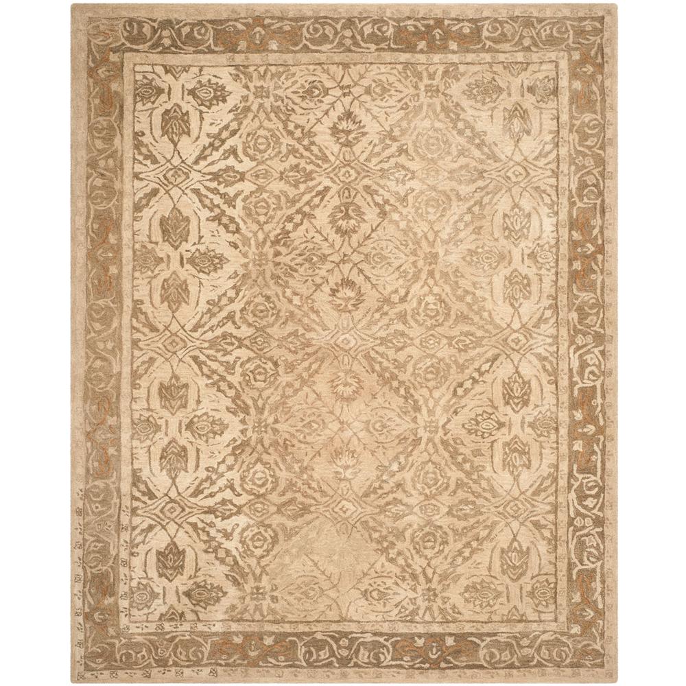 ANATOLIA, IVORY / BROWN, 8' X 10', Area Rug, AN583C-8. Picture 1