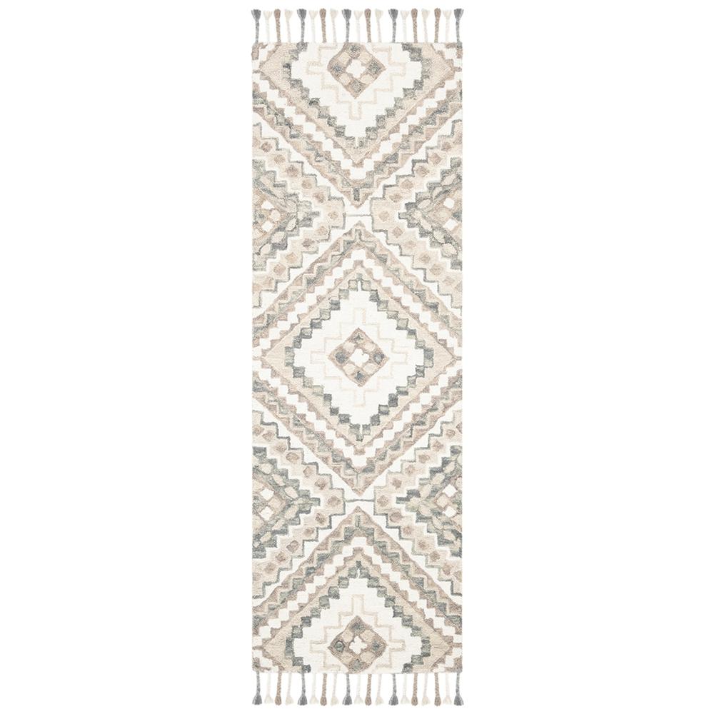 ASPEN, TAUPE / IVORY, 2'-3" X 7', Area Rug. Picture 1