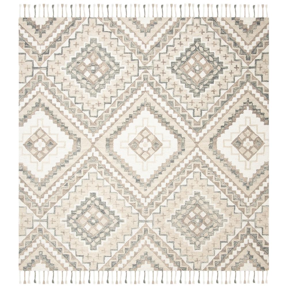 ASPEN, TAUPE / IVORY, 7' X 7' Square, Area Rug. Picture 1