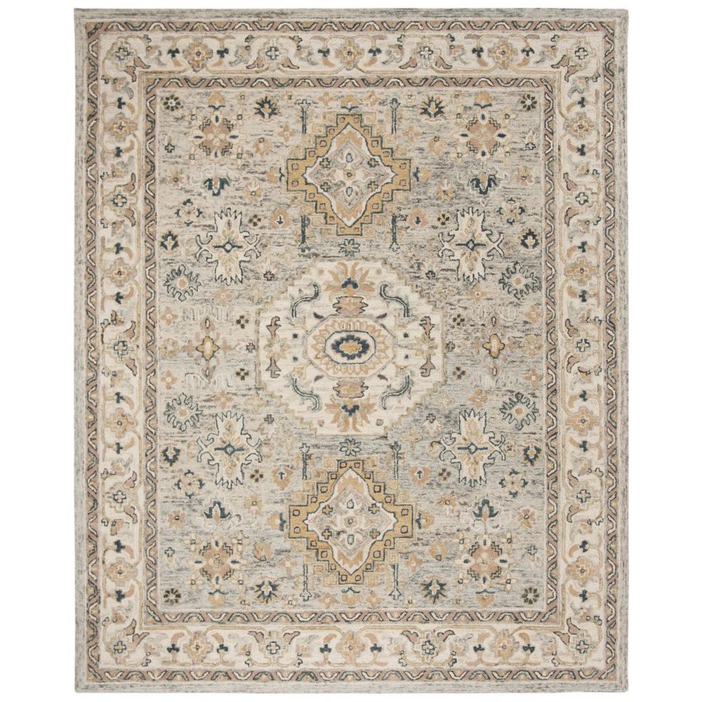 ASPEN, MOSS / IVORY, 8' X 10', Area Rug. Picture 1