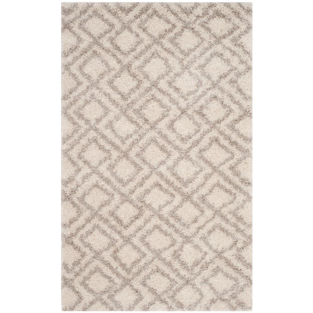 ARIZONA SHAG, IVORY / BEIGE, 3' X 5', Area Rug, ASG740A-3. The main picture.
