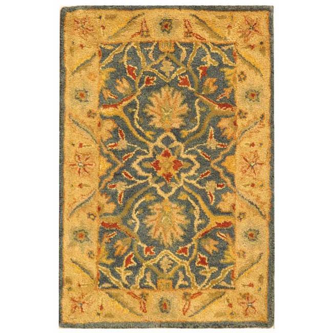 ANTIQUITY, BLUE, 2' X 3', Area Rug, AT14E-2. Picture 1