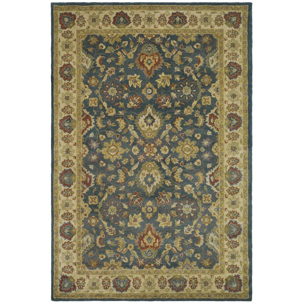 ANTIQUITY, BLUE / BEIGE, 6' X 9', Area Rug, AT15A-6. The main picture.
