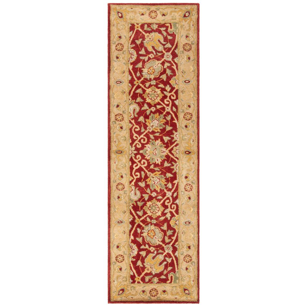 ANTIQUITY, RUST, 2'-3" X 8', Area Rug, AT21A-28. Picture 1