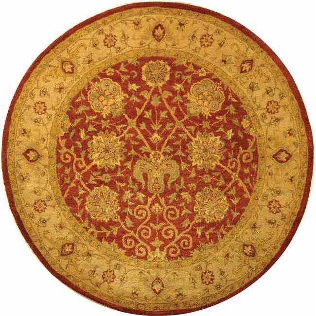 ANTIQUITY, RUST, 6' X 6' Round, Area Rug, AT21A-6R. Picture 2