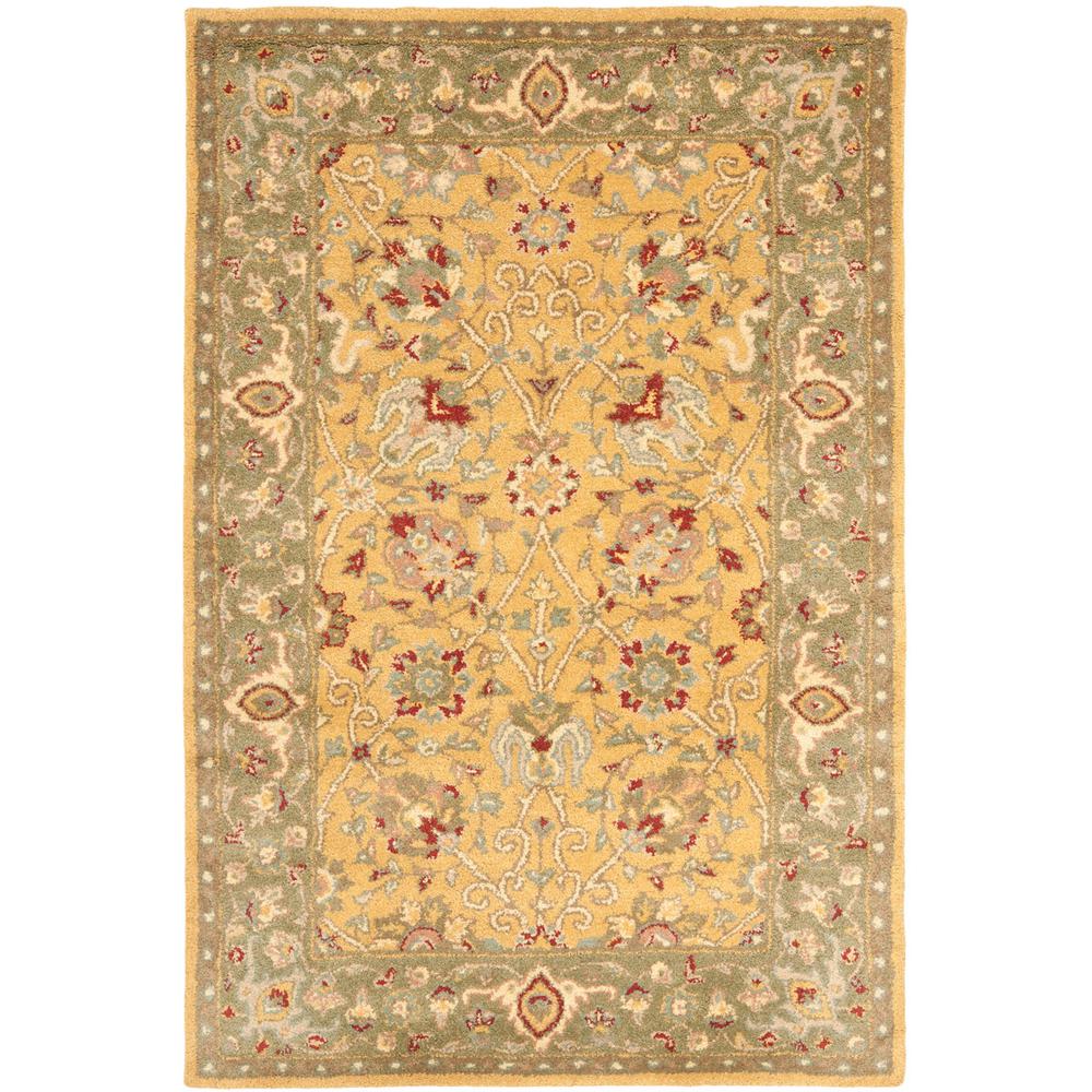 ANTIQUITY, GOLD, 3' X 5', Area Rug, AT21C-3. Picture 1