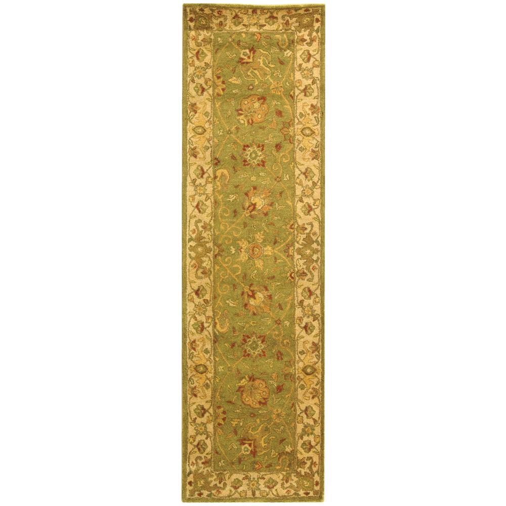 ANTIQUITY, SAGE, 2'-3" X 8', Area Rug. Picture 1