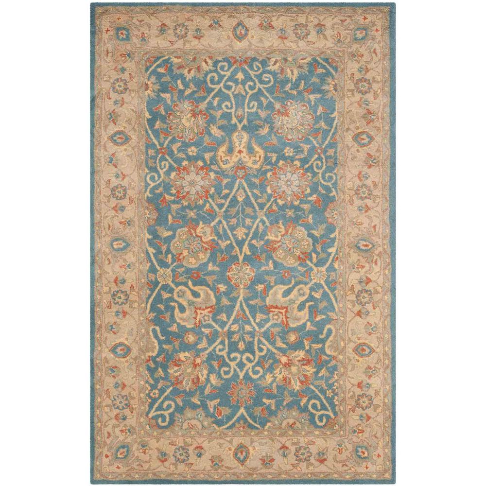 ANTIQUITY, BLUE, 5' X 8', Area Rug, AT21E-5. Picture 1