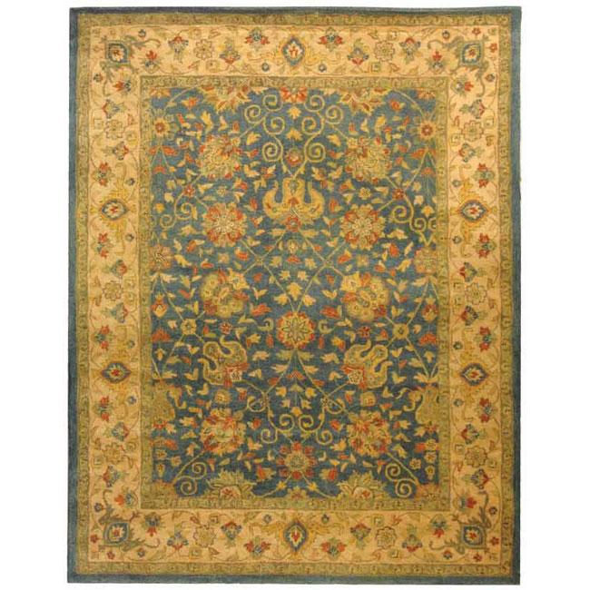 ANTIQUITY, BLUE, 9'-6" X 13'-6", Area Rug, AT21E-10. Picture 1