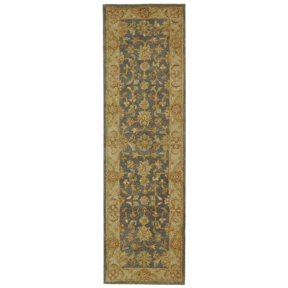 ANTIQUITY, BLUE / BEIGE, 2'-3" X 8', Area Rug, AT312A-28. Picture 1