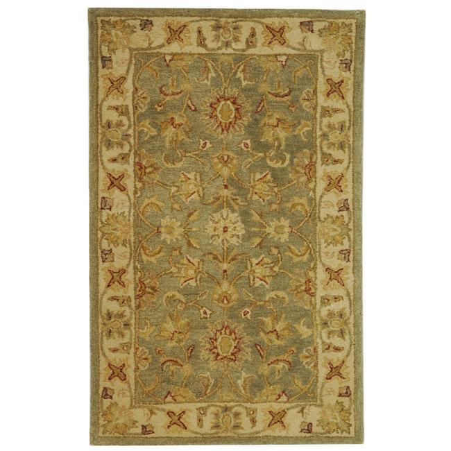 ANTIQUITY, GREEN / GOLD, 3' X 5', Area Rug, AT313A-3. Picture 1