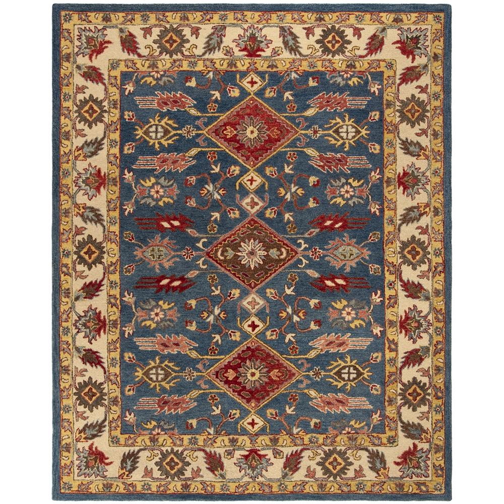 ANTIQUITY, BLUE / RED, 6' X 9', Area Rug, AT506M-6. Picture 1