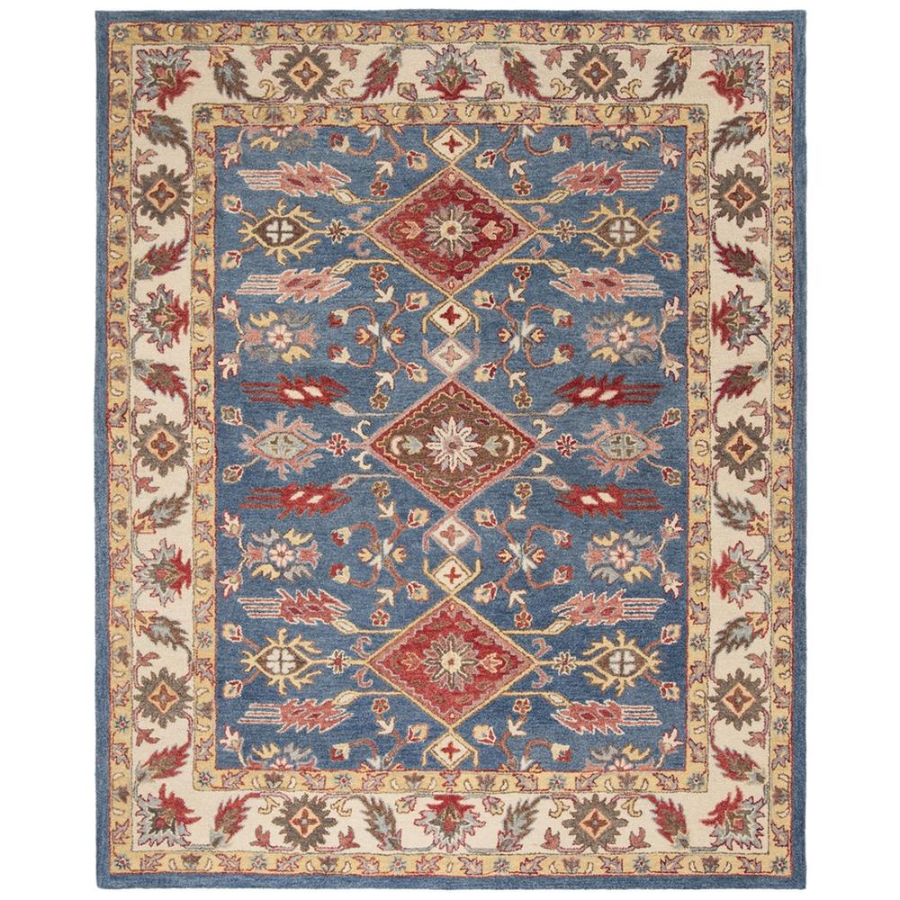 ANTIQUITY, BLUE / RED, 8' X 10', Area Rug, AT506M-8. Picture 1