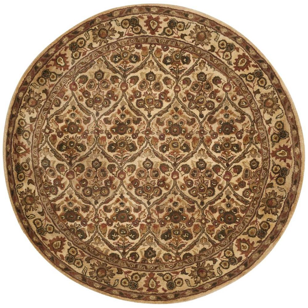 ANTIQUITY, GOLD, 6' X 6' Round, Area Rug, AT51C-6R. Picture 1