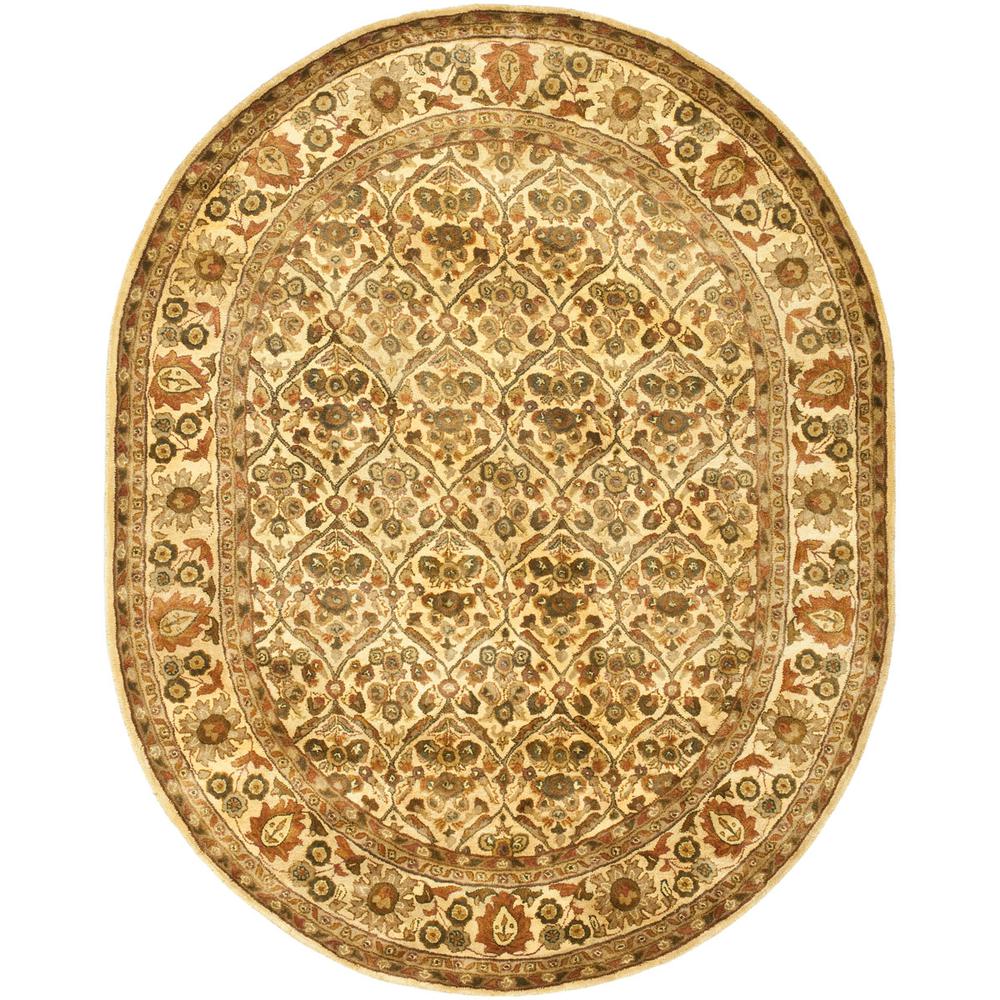 ANTIQUITY, GOLD, 4'-6" X 6'-6" Oval, Area Rug, AT51C-5OV. Picture 1