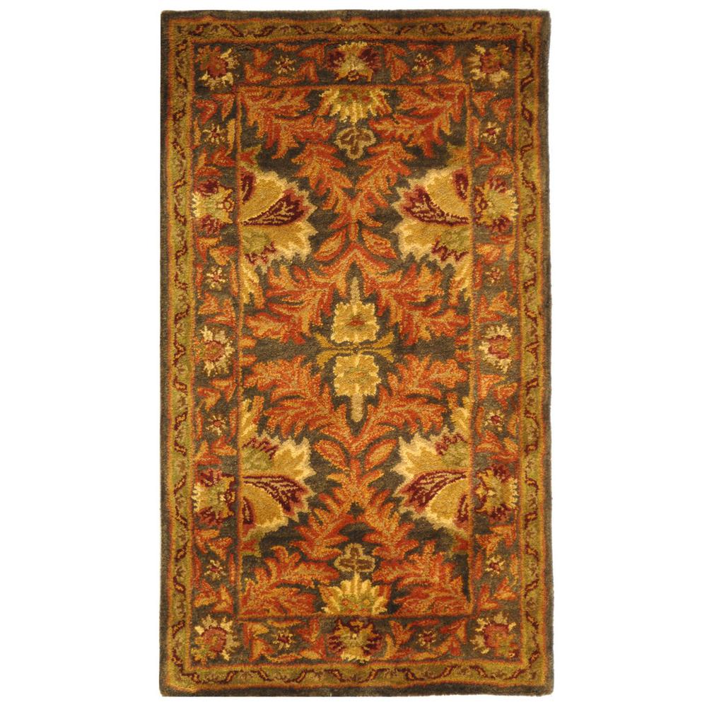 ANTIQUITY, SAGE / GOLD, 2' X 3', Area Rug. Picture 1