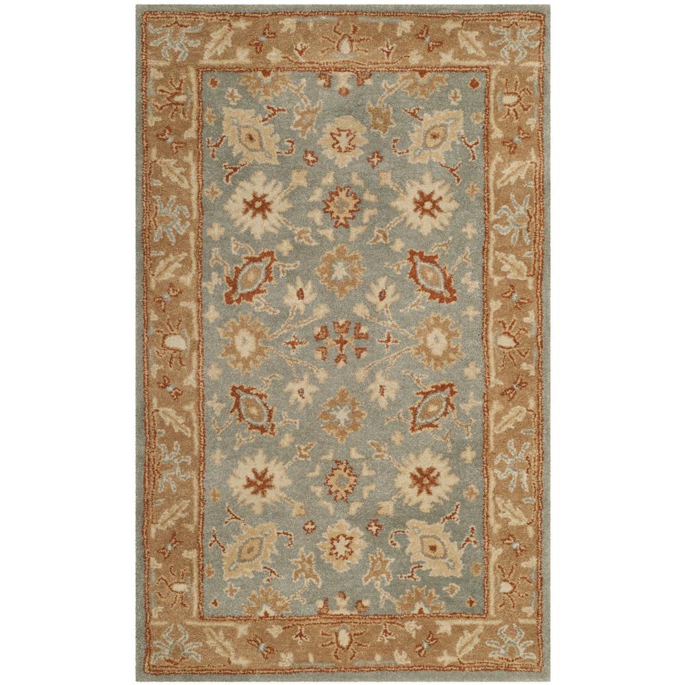ANTIQUITY, BLUE / BEIGE, 3' X 5', Area Rug, AT61A-3. Picture 1
