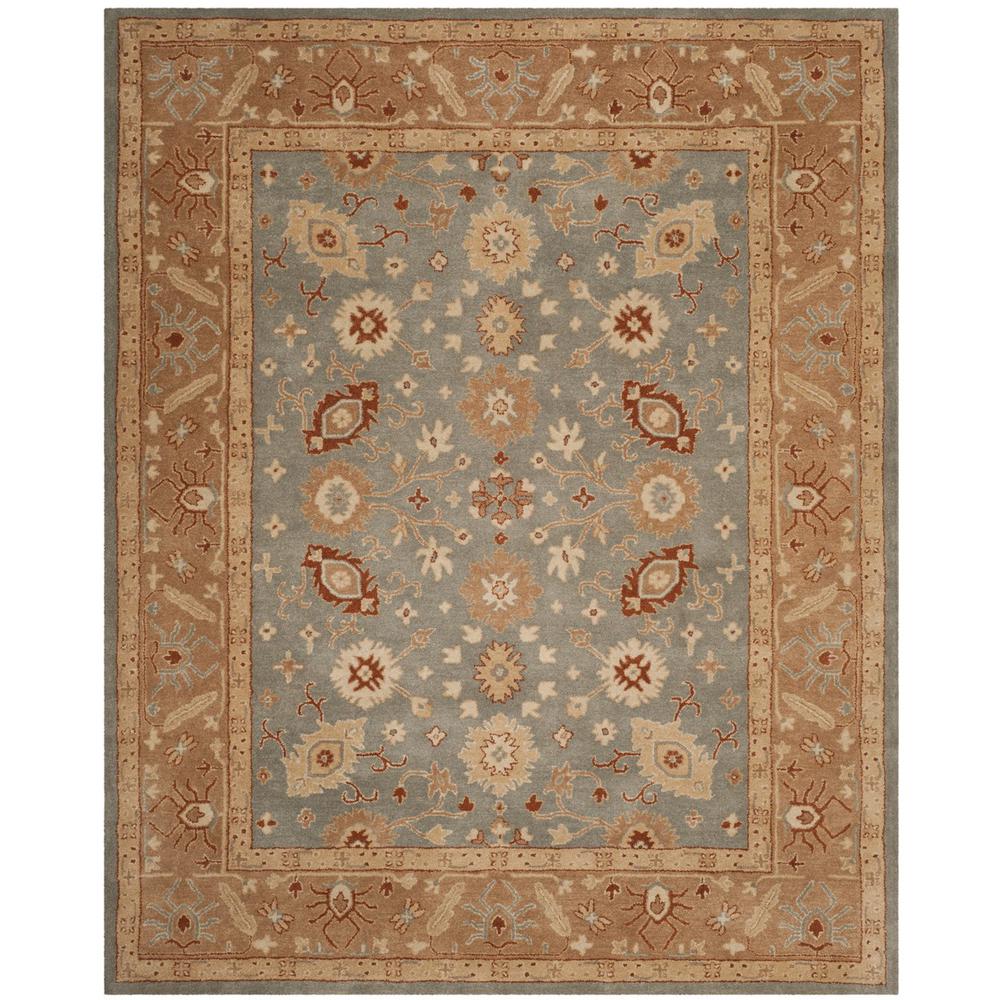 ANTIQUITY, BLUE / BEIGE, 8' X 10', Area Rug. The main picture.