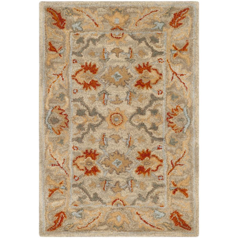 ANTIQUITY, BEIGE / MULTI, 2' X 3', Area Rug, AT63A-2. Picture 1