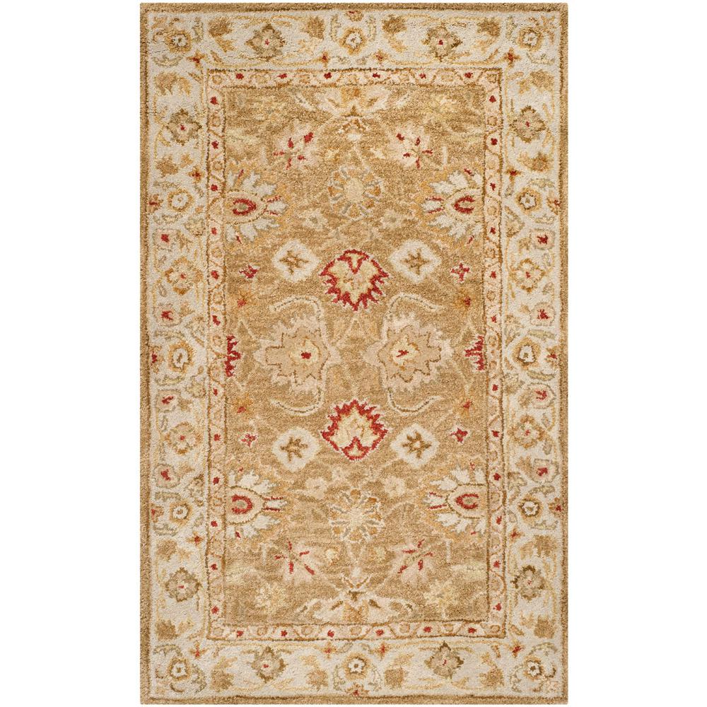 ANTIQUITY, BROWN / BEIGE, 3' X 5', Area Rug, AT822B-3. Picture 1
