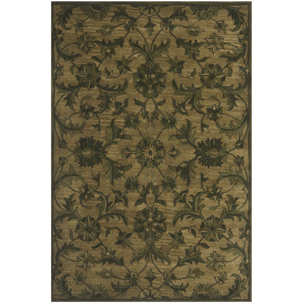 ANTIQUITY, OLIVE / GREEN, 2' X 3', Area Rug. Picture 1