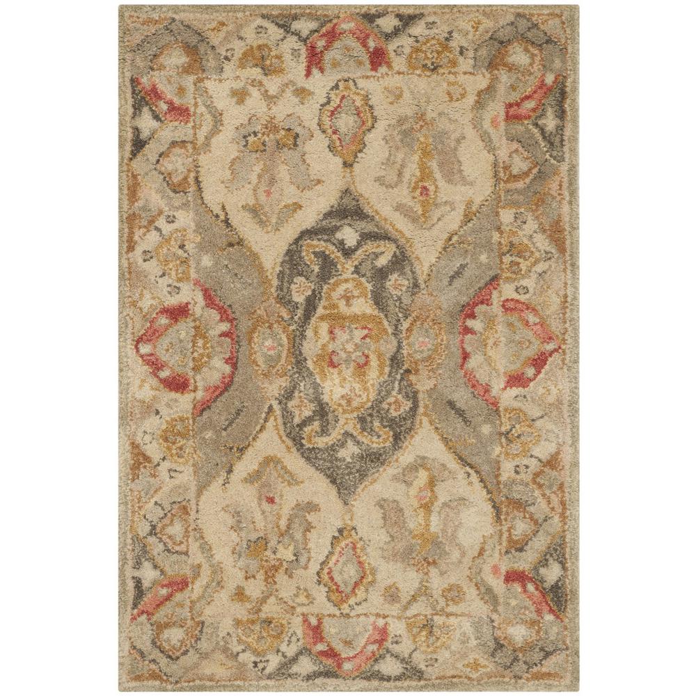ANTIQUITY, BEIGE / MULTI, 2' X 3', Area Rug, AT830A-2. Picture 1