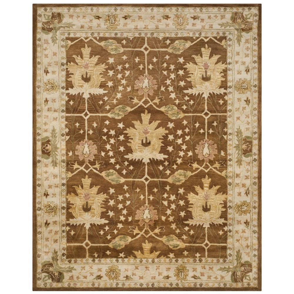 ANTIQUITY, BROWN / BEIGE, 7'-6" X 9'-6", Area Rug, AT840B-8. The main picture.