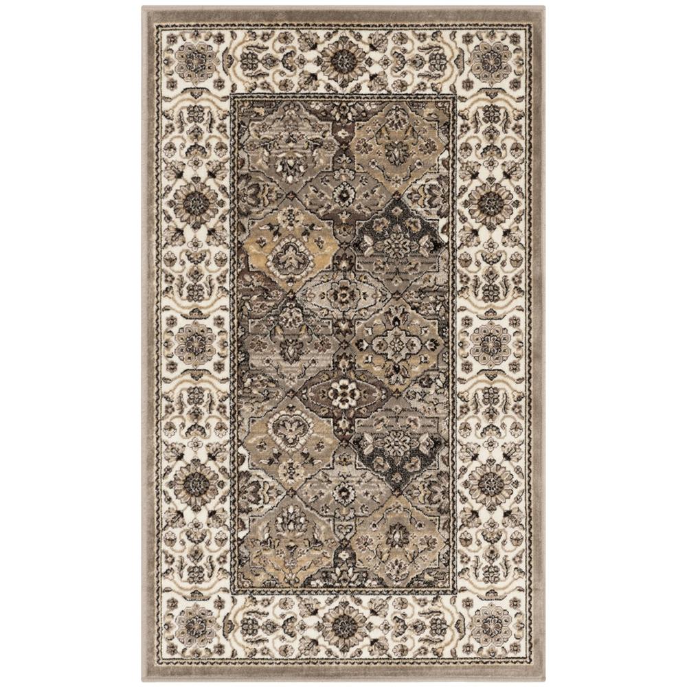 ATLAS, SILVER / IVORY, 2'-2" X 3'-7", Area Rug, ATL673T-24. The main picture.