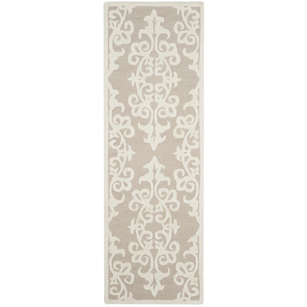 BELLA, SAND / IVORY, 2'-3" X 7', Area Rug, BEL127B-27. Picture 1