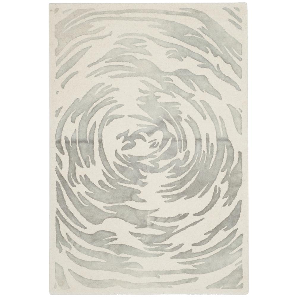 BELLA, IVORY / GREY, 2' X 3', Area Rug, BEL128A-2. Picture 1