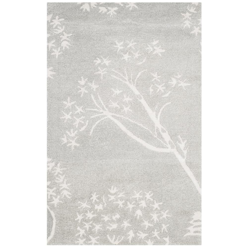 BELLA, SLATE / IVORY, 2'-6" X 4', Area Rug. Picture 1