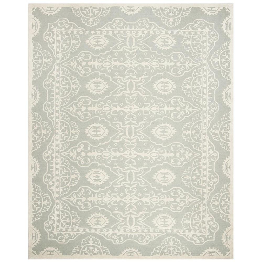BELLA, GREY / IVORY, 8' X 10', Area Rug, BEL134B-8. The main picture.