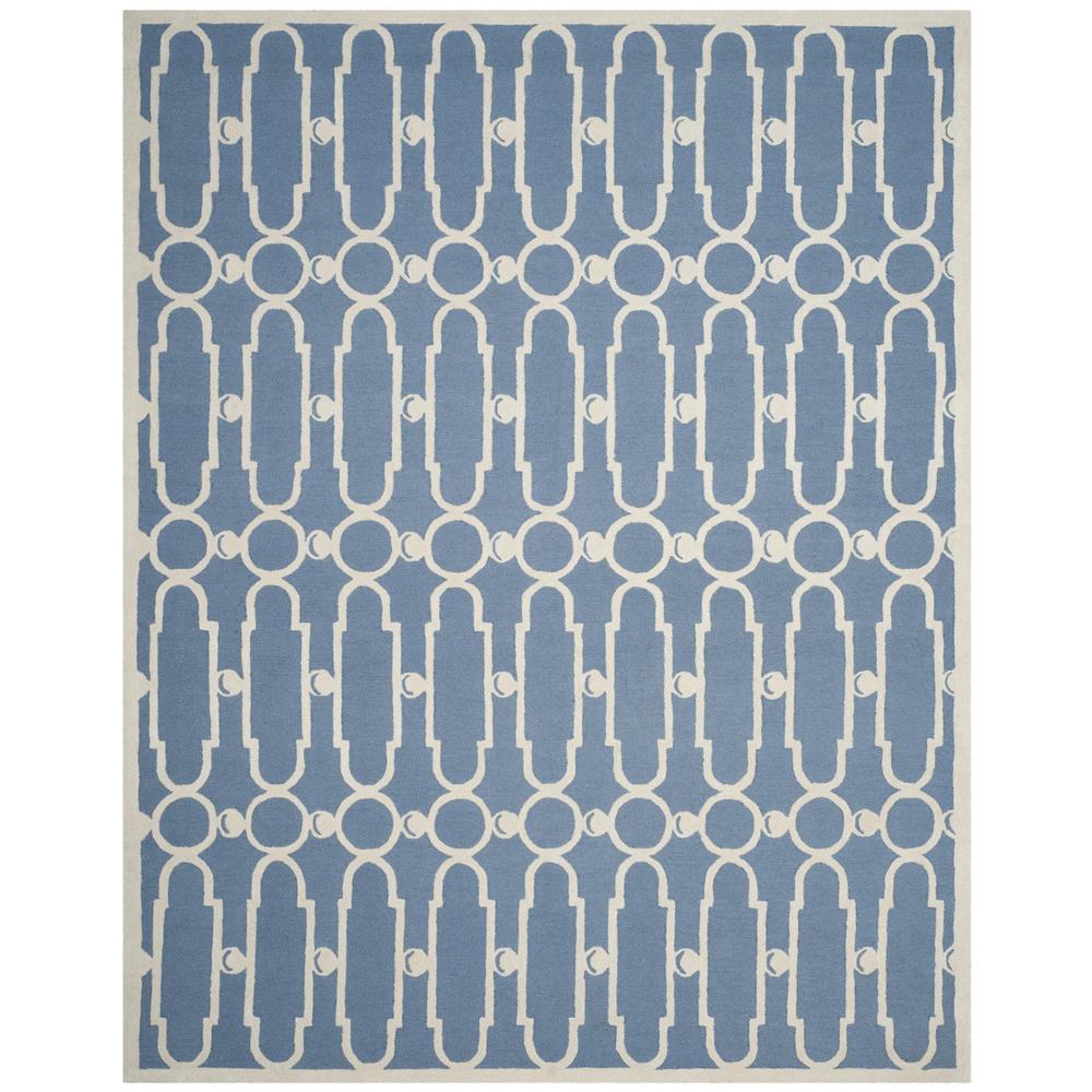 BELLA, BLUE / IVORY, 8' X 10', Area Rug, BEL137A-8. Picture 1
