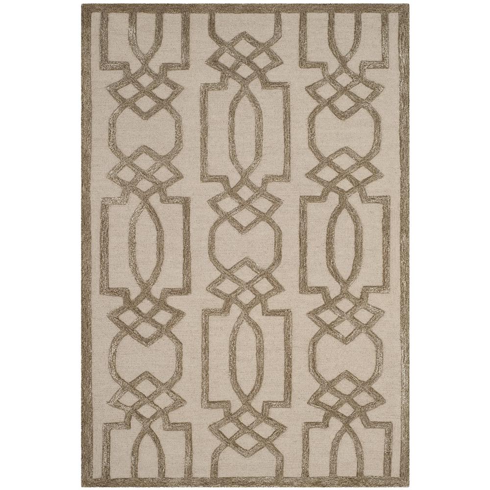BELLA, SAND / BROWN, 4' X 6', Area Rug, BEL138A-4. Picture 1