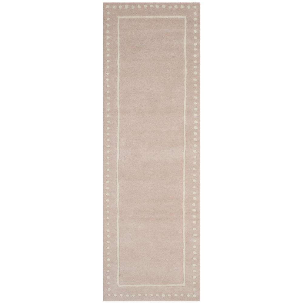 BELLA, LIGHT PINK / IVORY, 2'-3" X 7', Area Rug. Picture 1